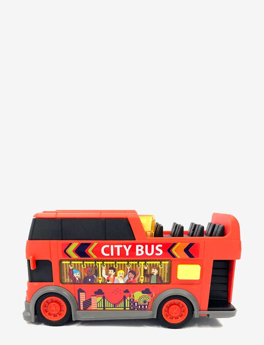 Dickie Toys dobbeltdekker Buss
