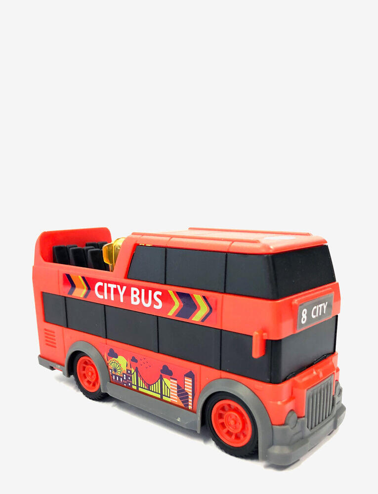Dickie Toys dobbeltdekker Buss