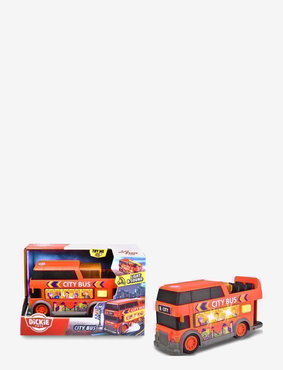 Dickie Toys dobbeltdekker Buss