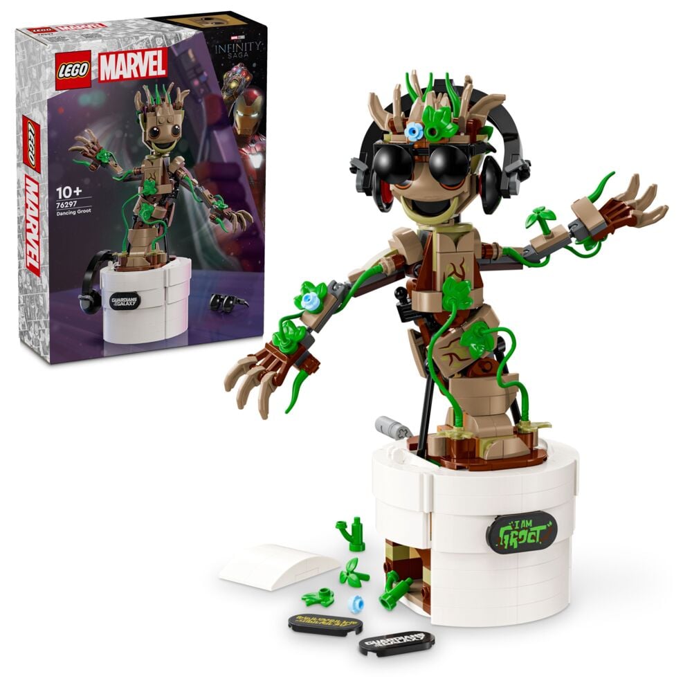 LEGO® Marvel Groot som danser 76297