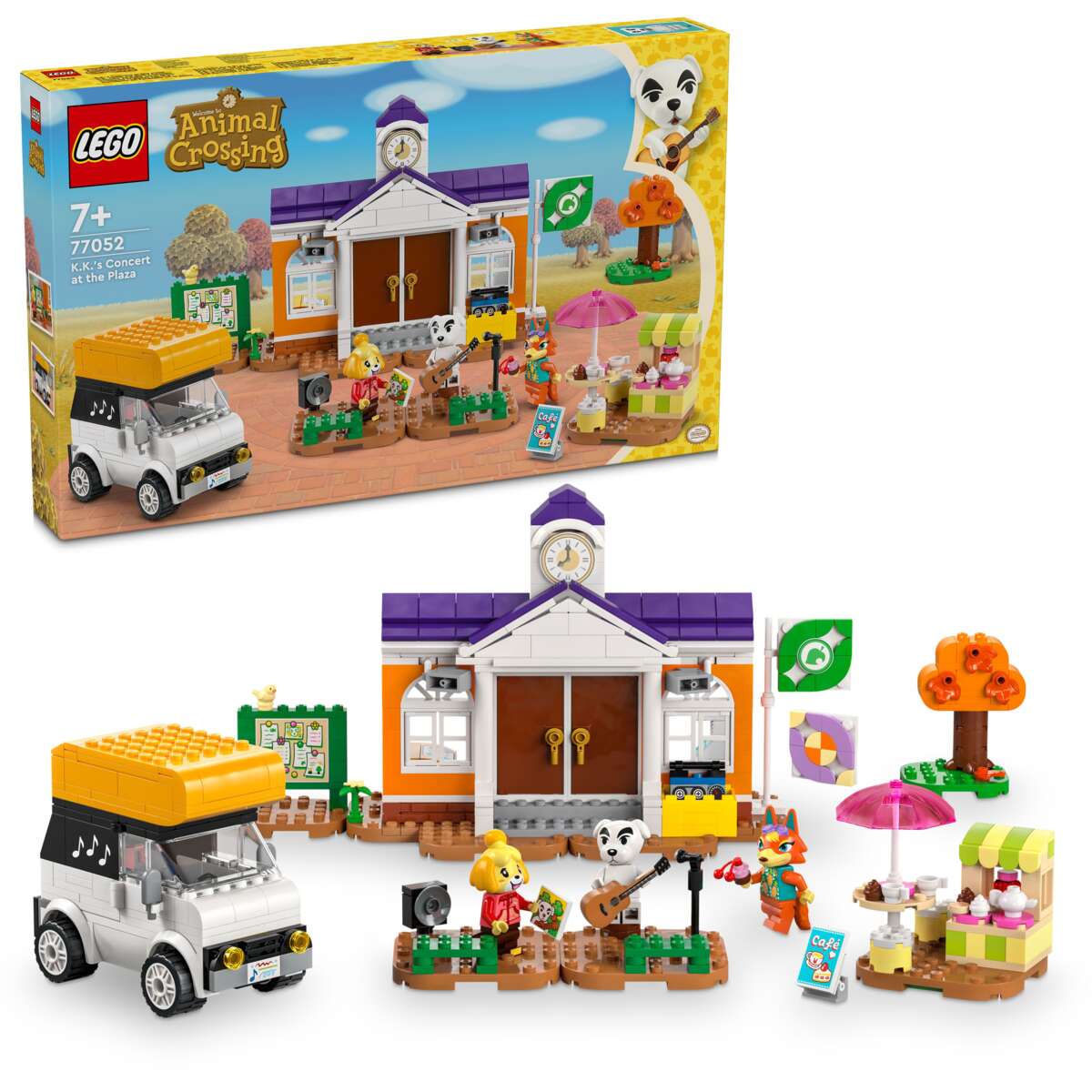 LEGO® Animal Crossing™ K.K.s konsert på torget 77502