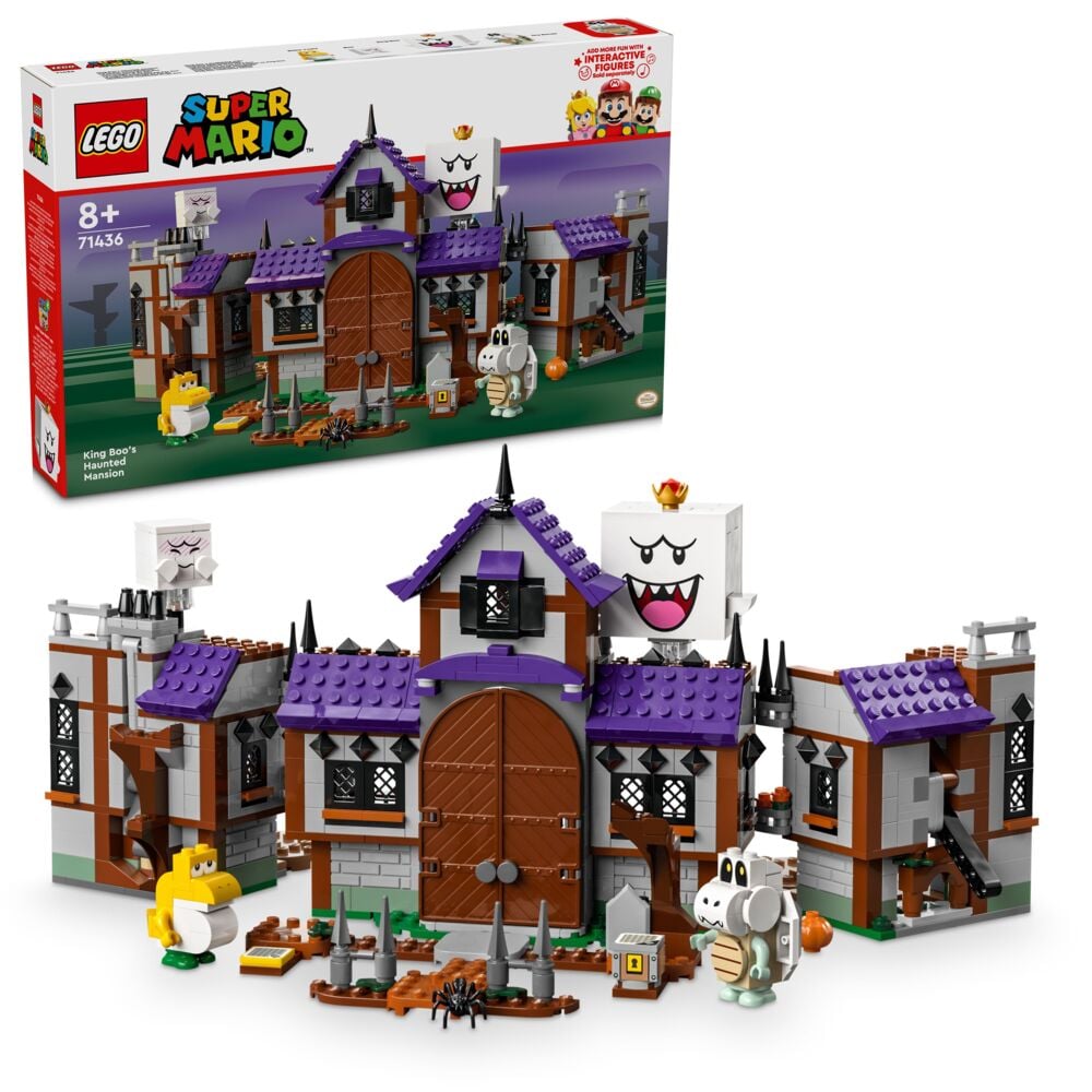 LEGO® Super Mario™ Kong Boos hjemsøkte hus 71436