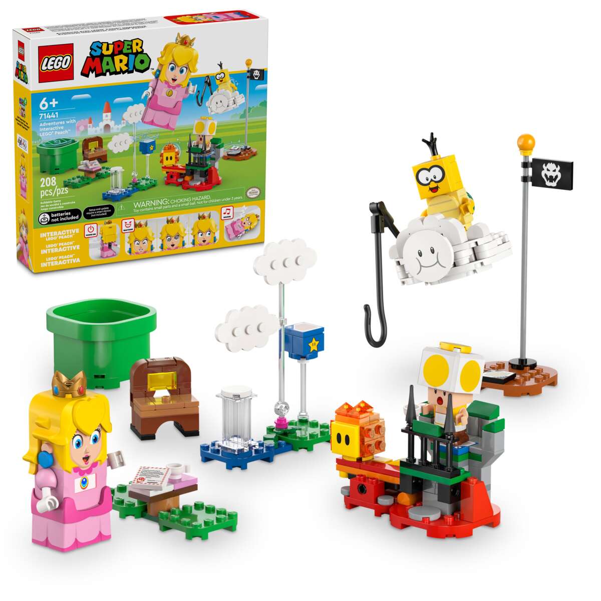 LEGO® Super Mario™ På eventyr med interaktive LEGO® Peach™ 71441