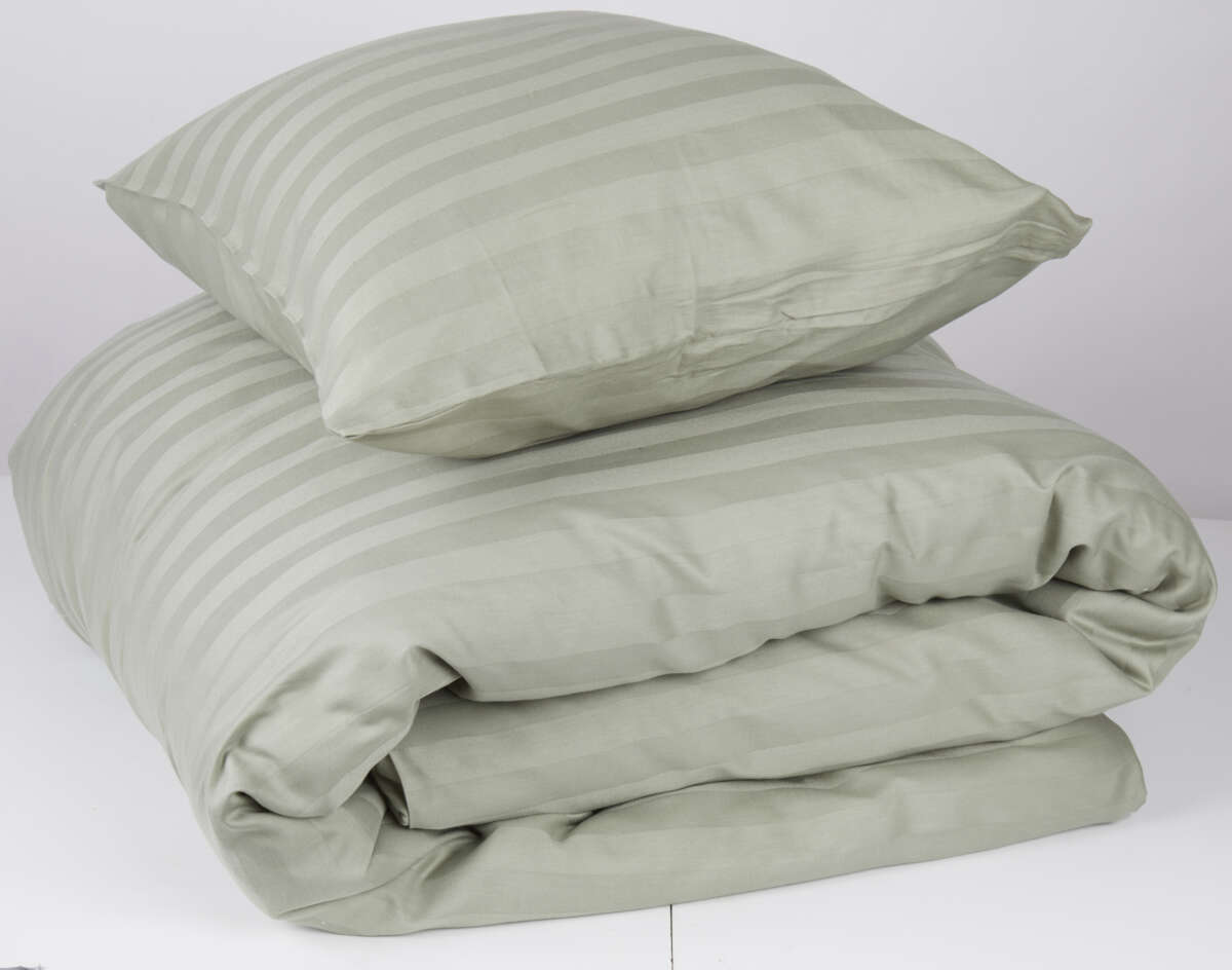 Mjuk Stripe sateng sengesett