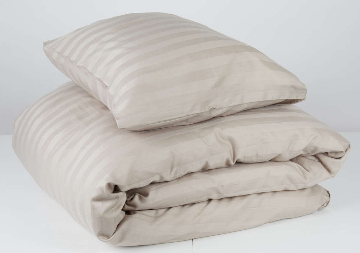 Mjuk Stripe sateng sengesett