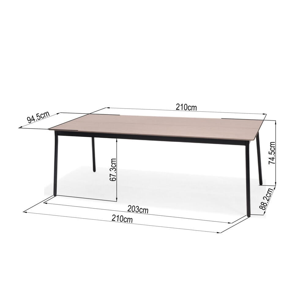 Bohem Lyngør 210 cm spisebord