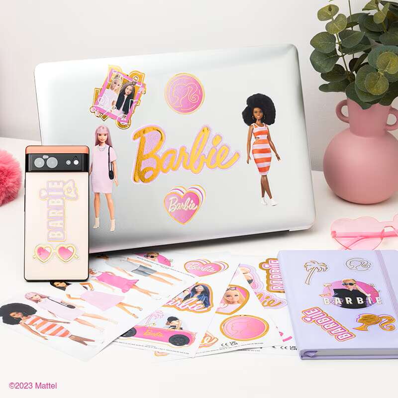 Paladone Barbie® gadgets-klistremerker