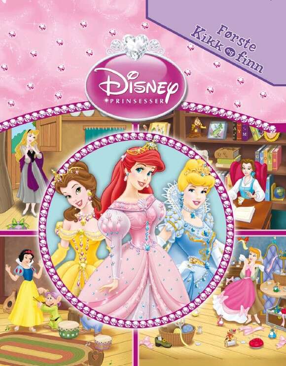 Disney prinsesser - første kikk og finn