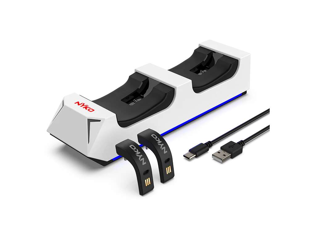 Nyko dobbel ladestasjon for PS5 DualSense™-kontrollere