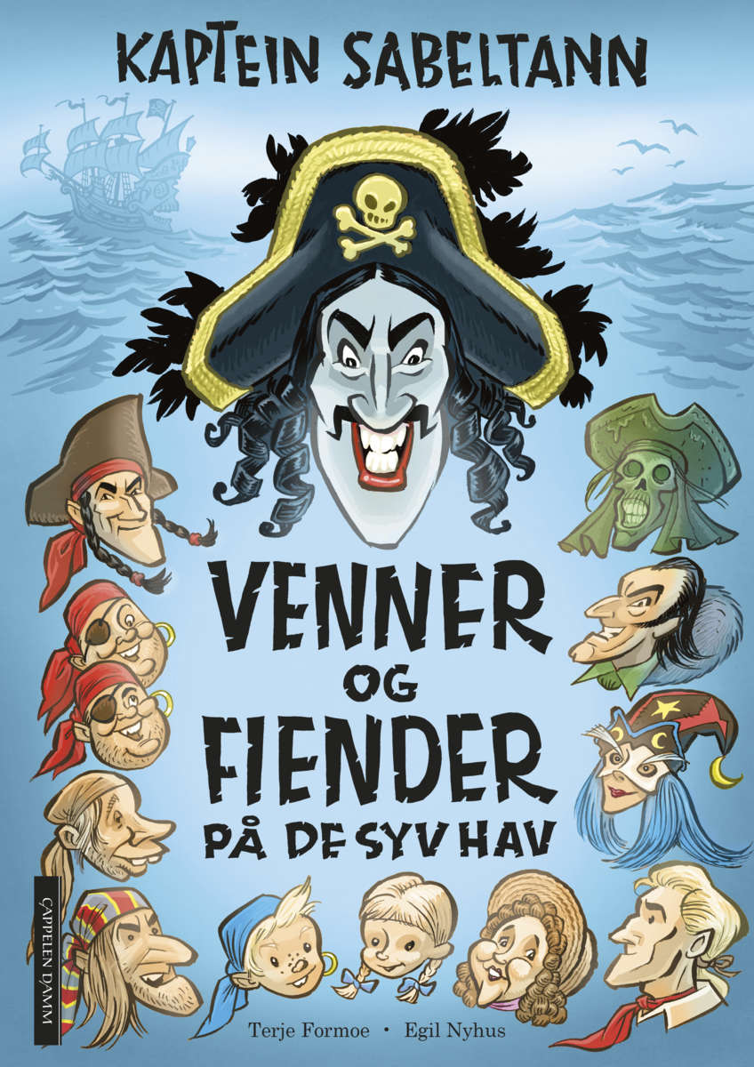 Kaptein Sabeltann: Venner og fiender på de syv hav