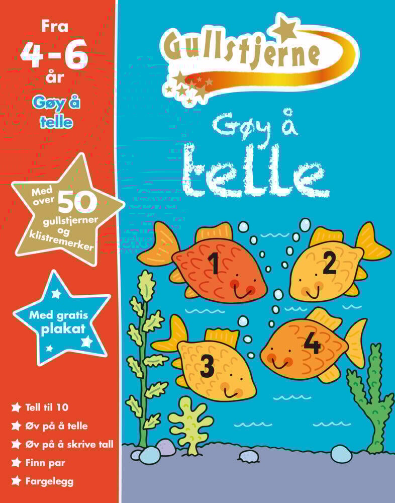 Gullstjerne: Lær å telle