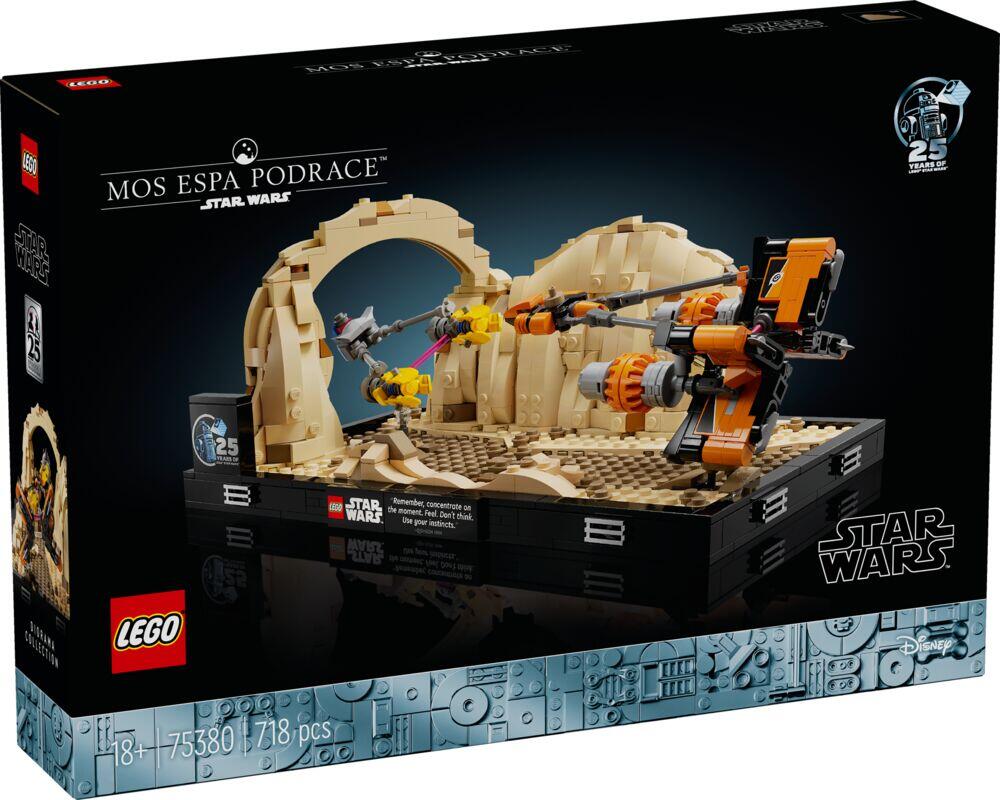 LEGO® Star Wars™ Diorama med Mos Espa-podrace 75380
