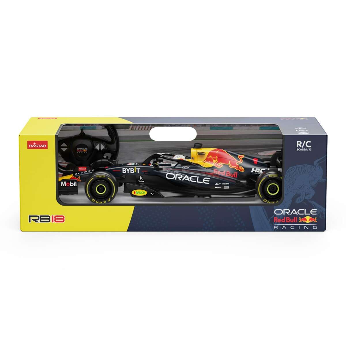 Rastar F1 Oracle Red Bull Racing RB18 1:12 radiostyrt bil
