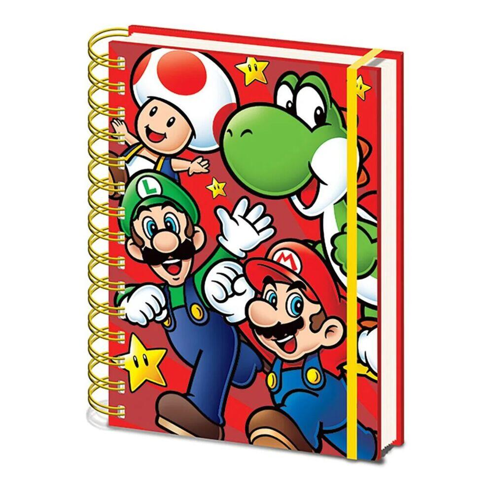 Super Mario (Core Run) A5 Wiro notatbok
