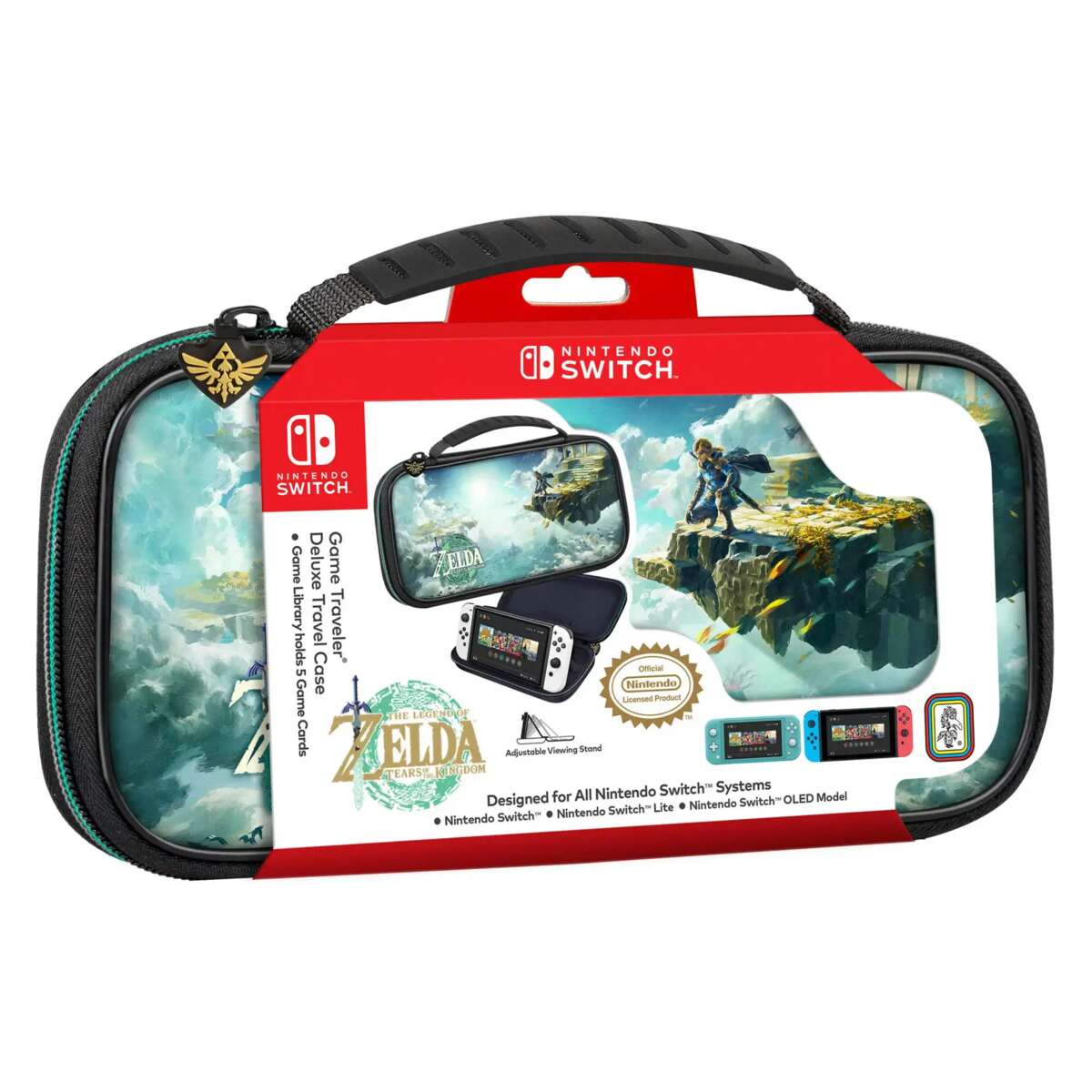 Legend of Zelda: Tears of the Kingdom Deluxe reiseveske for Nintendo Switch™