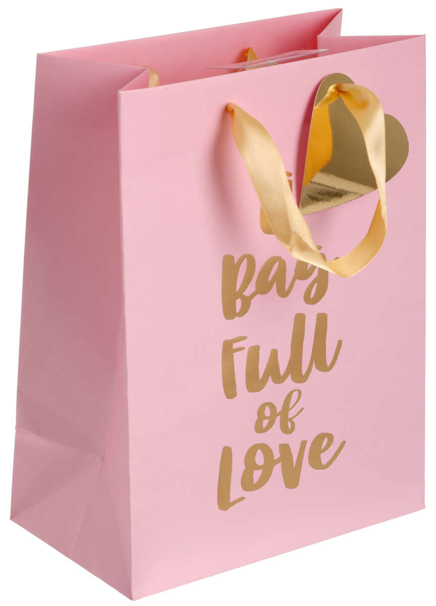 Gavepose medium A bag full of love