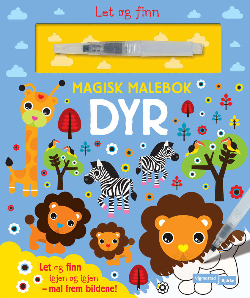 Søte dyr fargeleggingsbok