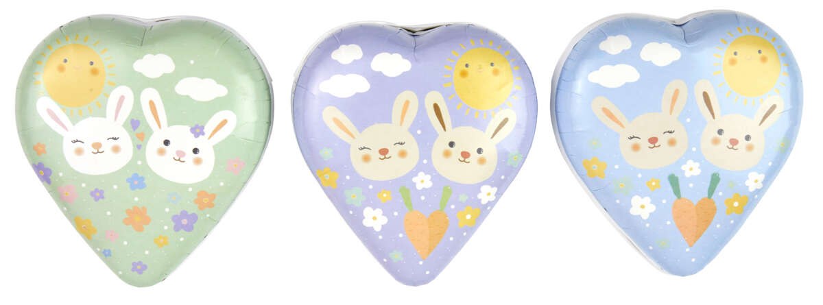 Påskeegg hjerte 15 cm