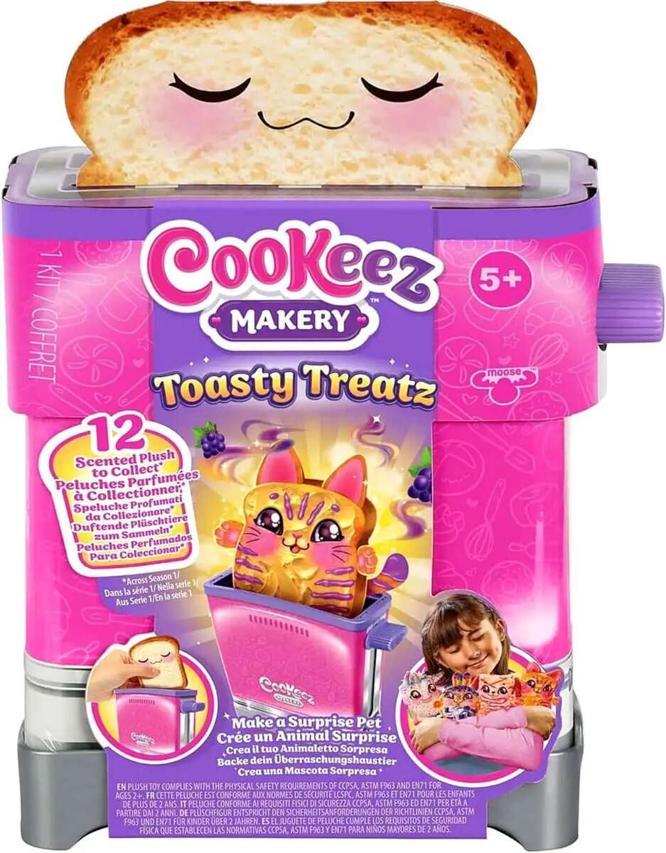 Cookeez Makery Toasty Treatz brødrister