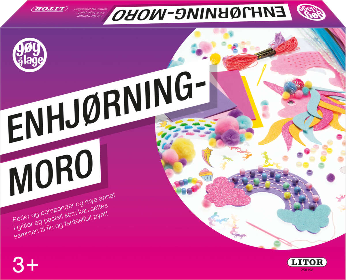 Hobbyeske: Gøy å lage Enhjørningsmoro