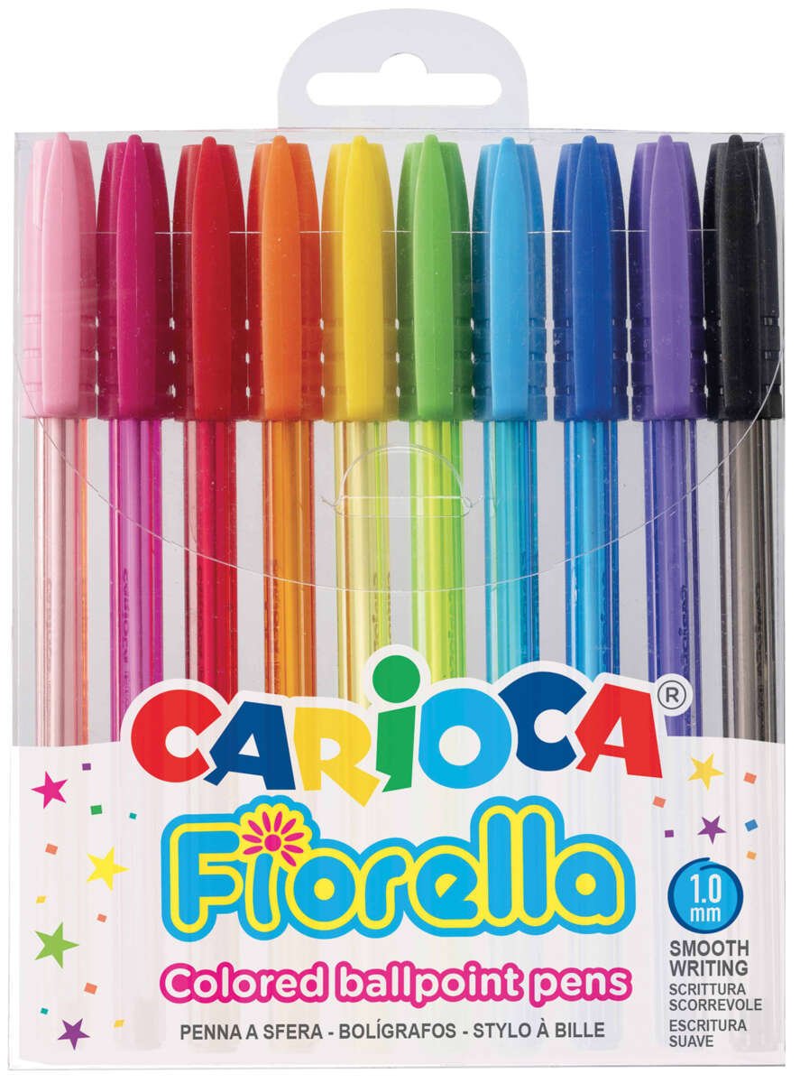 Carioca kulepenner 10pk