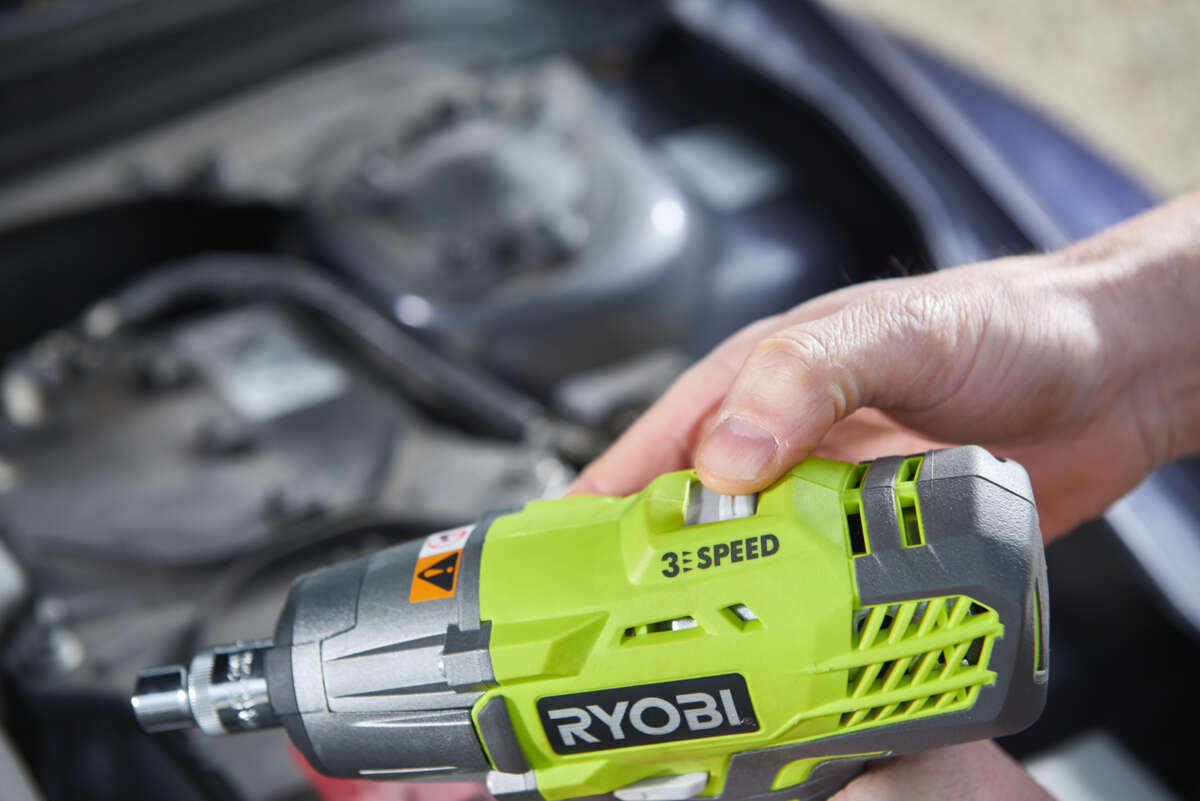 Ryobi R18IWPI-1C20S verktøysett dekkskifte m/batteri