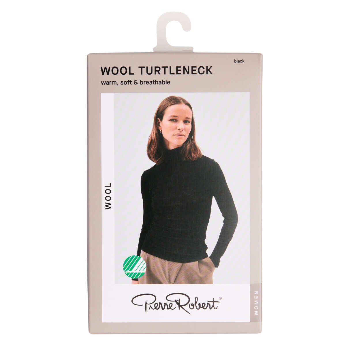 Pierre Robert høyhalset ulltrøye dame