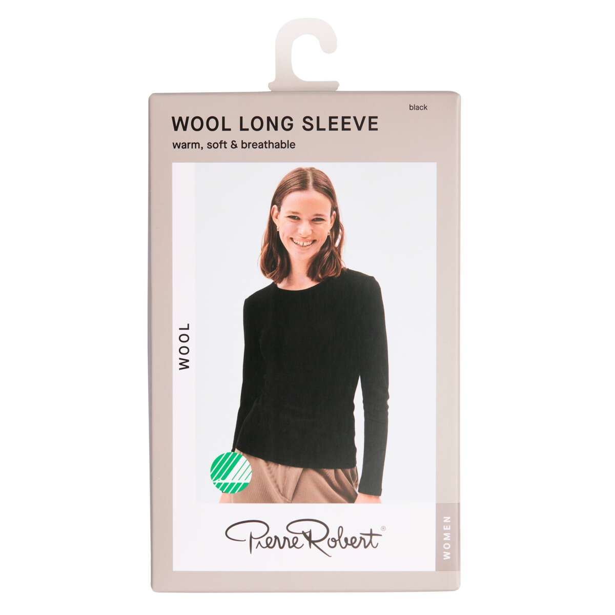 Pierre Robert langermet ulltrøye dame