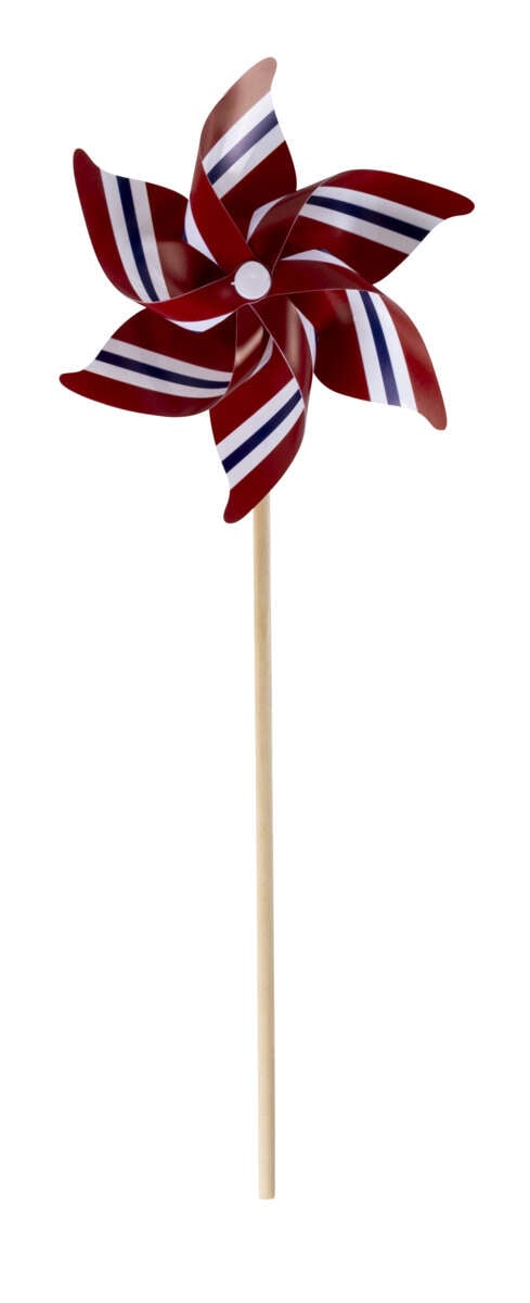 17. mai vindmølle med håndtak