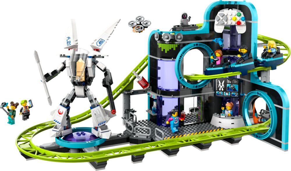 LEGO® City Robotverden med berg-og-dal-bane 60421