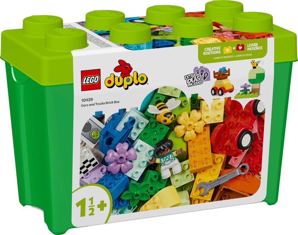 LEGO® DUPLO® Classic Klosseboks med biler og lastebiler 10439