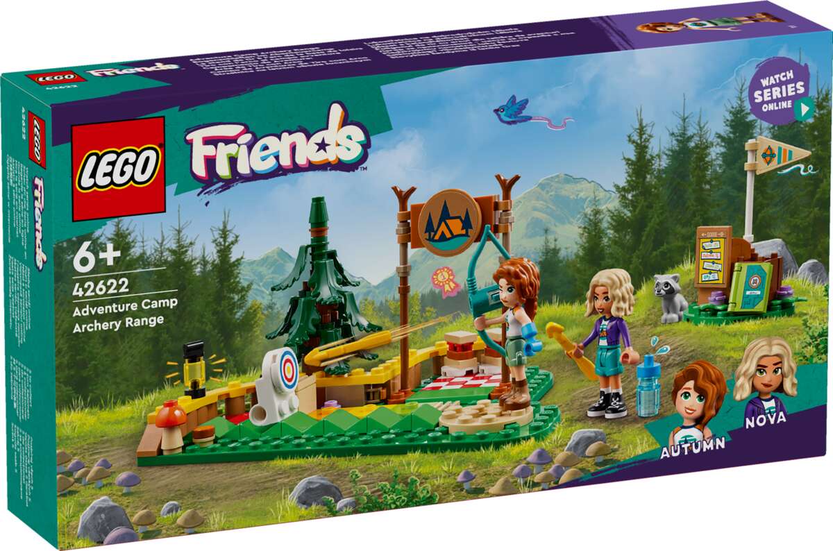 LEGO® Friends Bueskytterbane på ferieleir 42622