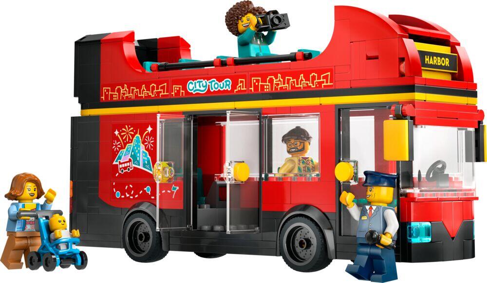 LEGO® City Rød dobbeltdekker-turistbuss 60407