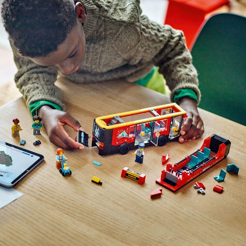 LEGO® City Rød dobbeltdekker-turistbuss 60407