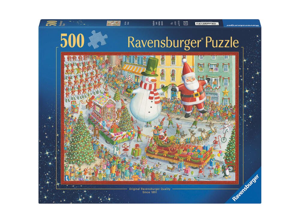 Ravensburger Puzzle Her kommer julen! puslespill