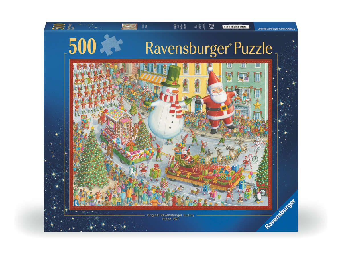 Ravensburger Puzzle Her kommer julen! puslespill