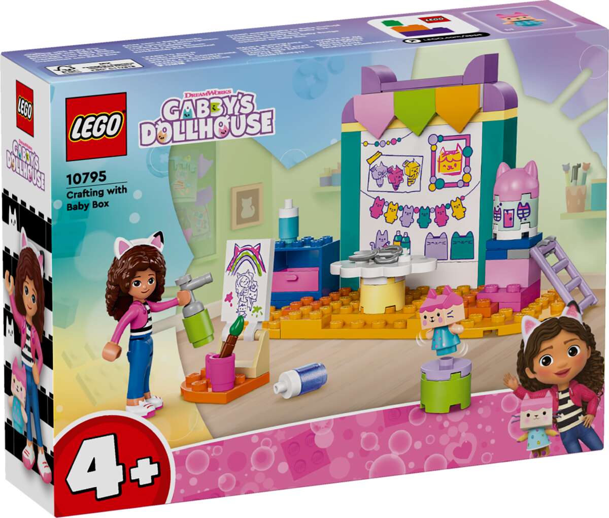 LEGO® Gabbys dukkehus Lag ting med Baby Boks 10795