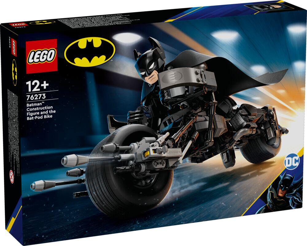 LEGO® DC Batman™: Byggbar Batman™-figur og batpod 76273