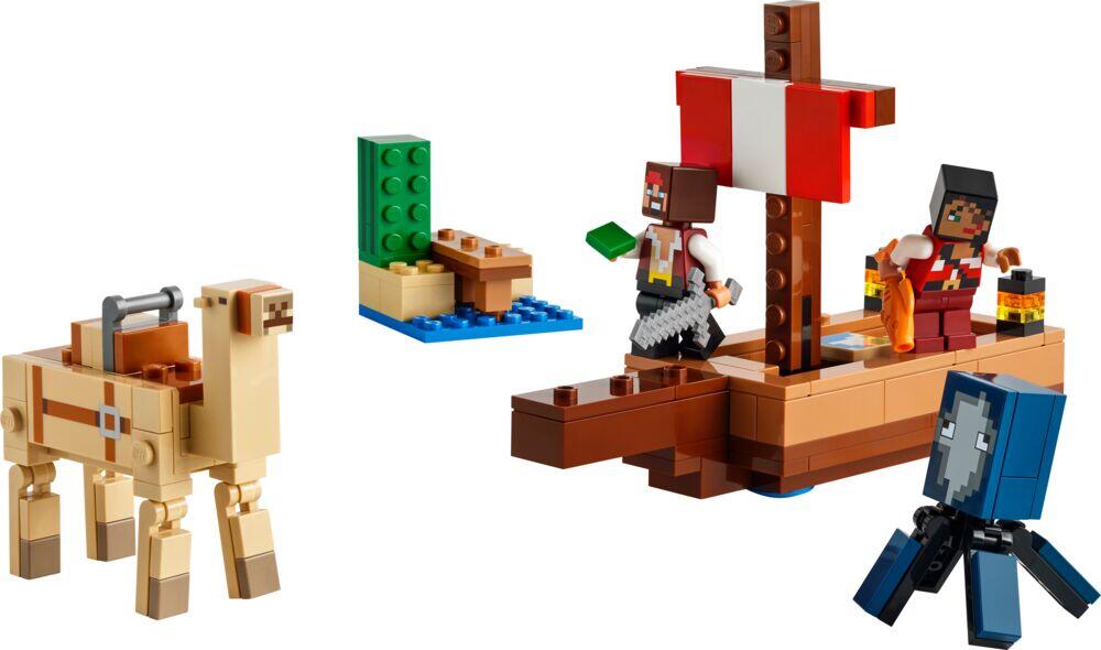 LEGO® Minecraft® LEGO® På tokt med sjørøverskip 21259