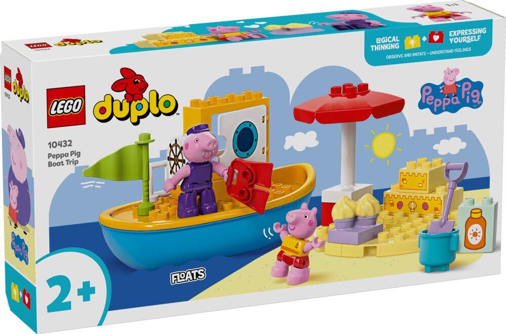 LEGO® DUPLO® Båttur med Peppa Gris 10432
