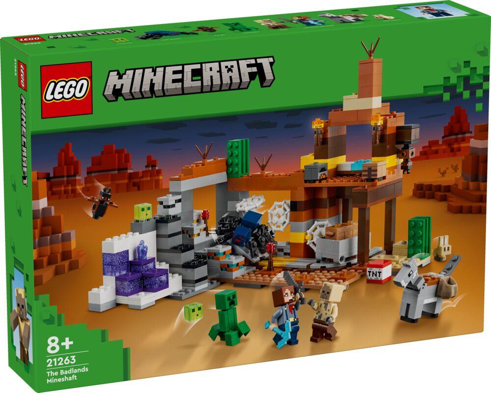 LEGO® Minecraft® Gruvegang i steinørkenen  21263