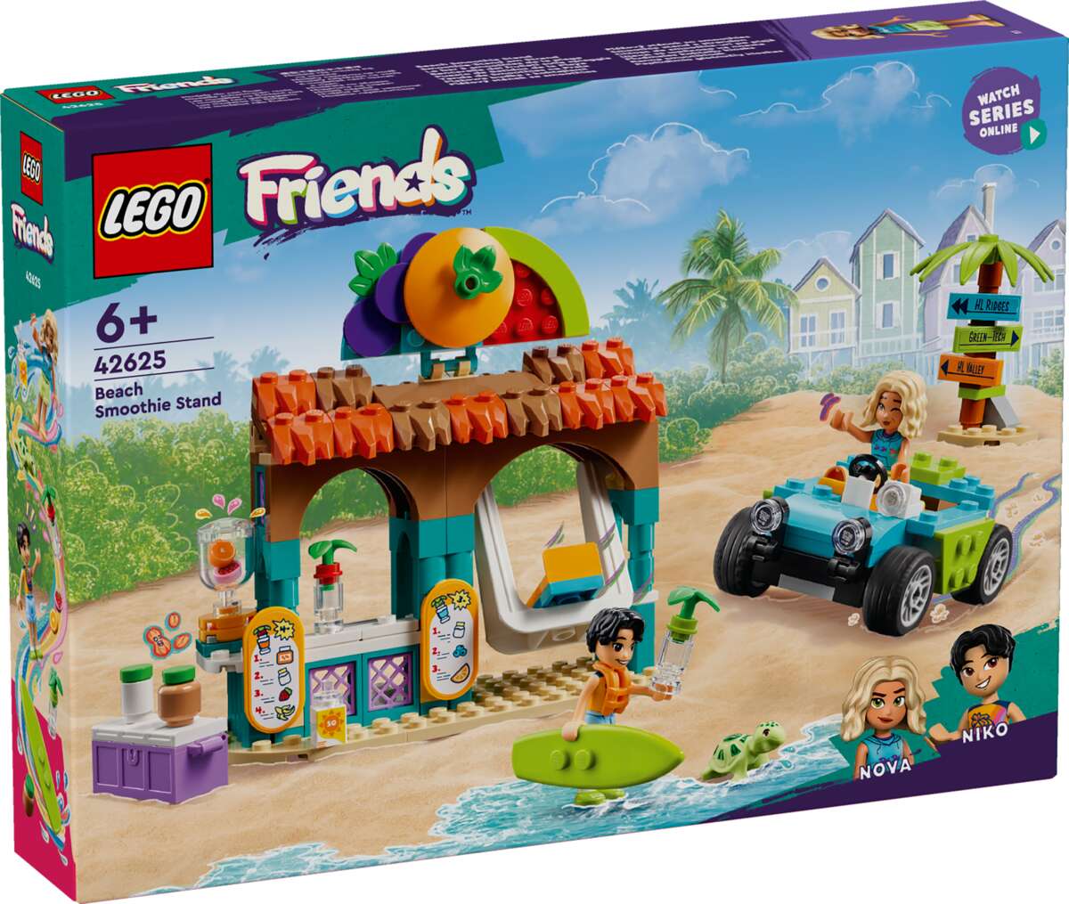 LEGO® Friends Smoothie-bod ved stranden 42625