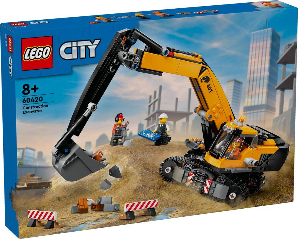 LEGO® City Gul gravemaskin 60420
