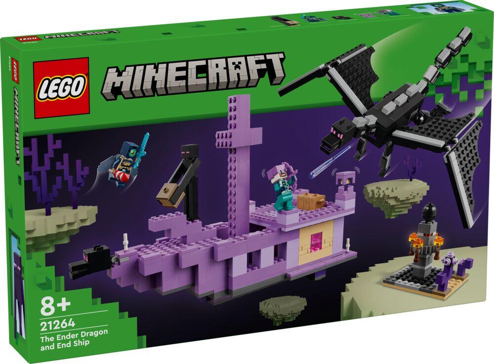 LEGO® Minecraft® Enderdrage og End Ship 21264