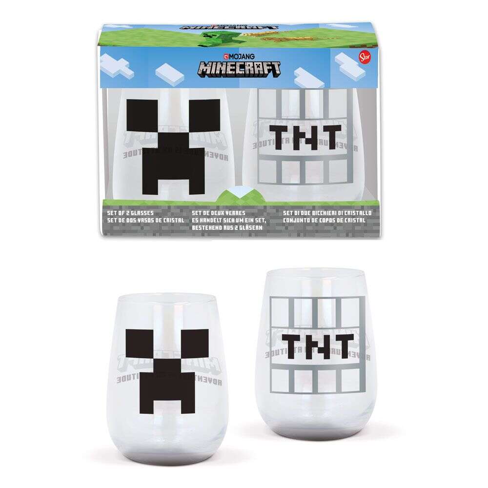 Minecraft™ drikkeglass 2pk