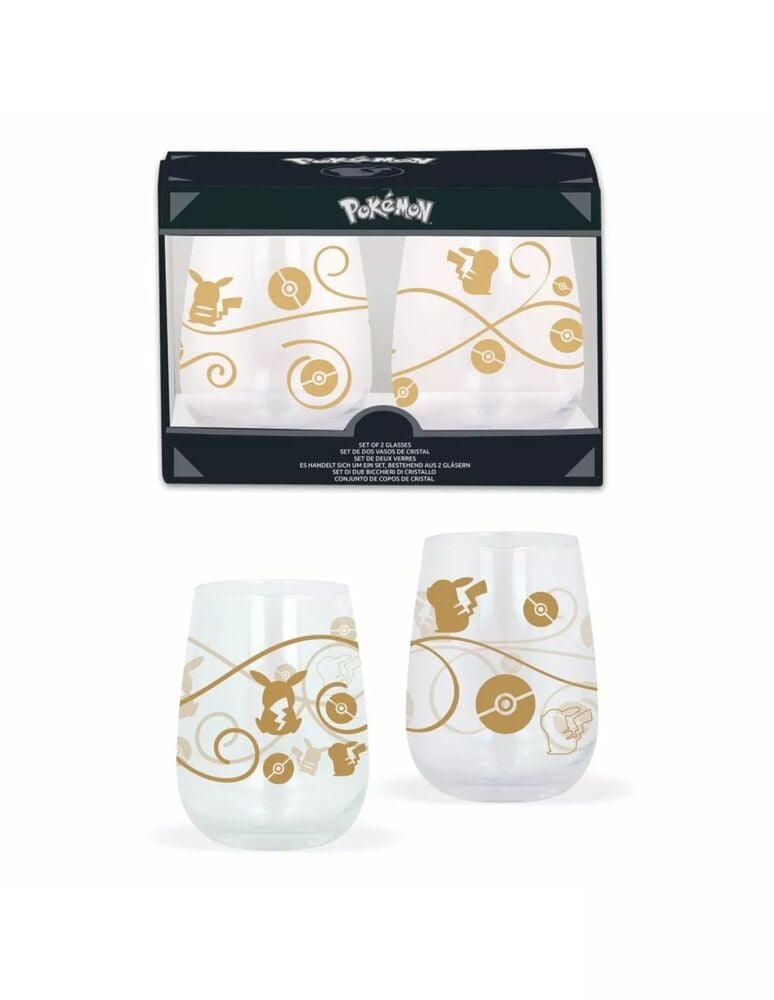 Pokémon drikkeglass 2pk
