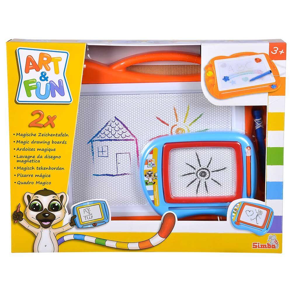 Art & Fun tegnebrett 2pk