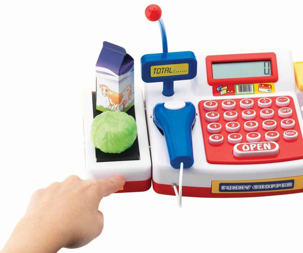 Kasseapparat med scanner
