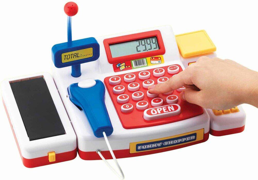 Kasseapparat med scanner