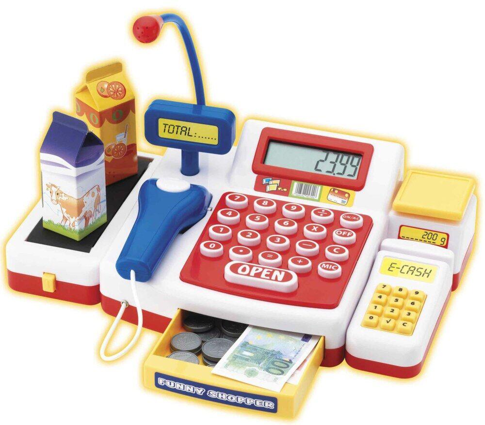 Kasseapparat med scanner